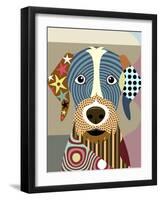 German Wirehaired Pointer-Lanre Adefioye-Framed Giclee Print