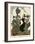 German Women as Seen by the French-Gerda Wegener-Framed Art Print