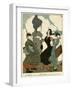 German Women as Seen by the French-Gerda Wegener-Framed Art Print