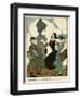 German Women as Seen by the French-Gerda Wegener-Framed Art Print