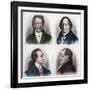 German Writer Johan Wolfgang Goethe-Stefano Bianchetti-Framed Giclee Print