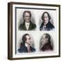 German Writer Johan Wolfgang Goethe-Stefano Bianchetti-Framed Giclee Print