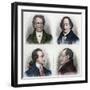 German Writer Johan Wolfgang Goethe-Stefano Bianchetti-Framed Giclee Print