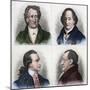 German Writer Johan Wolfgang Goethe-Stefano Bianchetti-Mounted Giclee Print