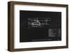 German WWII Ramjet Bomber Blueprint-Detlev Van Ravenswaay-Framed Premium Photographic Print