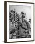 German Youths Bike-Riding-null-Framed Photographic Print