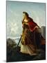 Germania at the Watch on the Rhine-Lorenz Clasen-Mounted Giclee Print