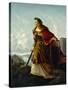 Germania at the Watch on the Rhine-Lorenz Clasen-Stretched Canvas