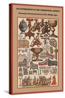 Germanic Devotional Items in the Middle Ages-Friedrich Hottenroth-Stretched Canvas