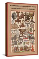 Germanic Devotional Items in the Middle Ages-Friedrich Hottenroth-Stretched Canvas