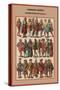 Germanic Fashion 2nd Half of the XV Century-Friedrich Hottenroth-Stretched Canvas