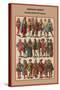 Germanic Fashion 2nd Half of the XV Century-Friedrich Hottenroth-Stretched Canvas