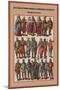 Germanic Nobility and Knights at Court-Friedrich Hottenroth-Mounted Art Print