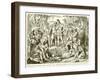 Germanicus Buries the Bones of the Roman Killed in the Battle Against Hermann-null-Framed Giclee Print