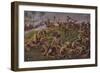 Germans Battling Indian Troops Near Ypres, World War I, 1914-1916-null-Framed Giclee Print