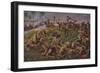 Germans Battling Indian Troops Near Ypres, World War I, 1914-1916-null-Framed Giclee Print