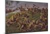 Germans Battling Indian Troops Near Ypres, World War I, 1914-1916-null-Mounted Giclee Print