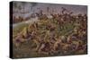 Germans Battling Indian Troops Near Ypres, World War I, 1914-1916-null-Stretched Canvas