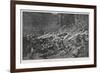 Germans Defend their Land from the Romans-null-Framed Premium Giclee Print