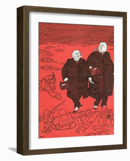 Germans Name the Guilty-Olaf Gulbransson-Framed Art Print