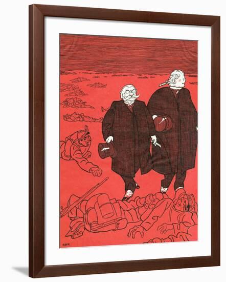 Germans Name the Guilty-Olaf Gulbransson-Framed Art Print