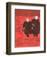 Germans Name the Guilty-Olaf Gulbransson-Framed Art Print