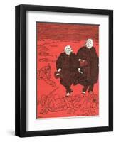 Germans Name the Guilty-Olaf Gulbransson-Framed Art Print