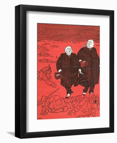 Germans Name the Guilty-Olaf Gulbransson-Framed Art Print