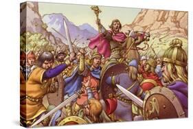 Germanus, the Battling Bishop-Pat Nicolle-Stretched Canvas