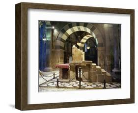 Germany, Aachen Cathedral, Palatine Chapel, Charlemagne's Throne-null-Framed Giclee Print