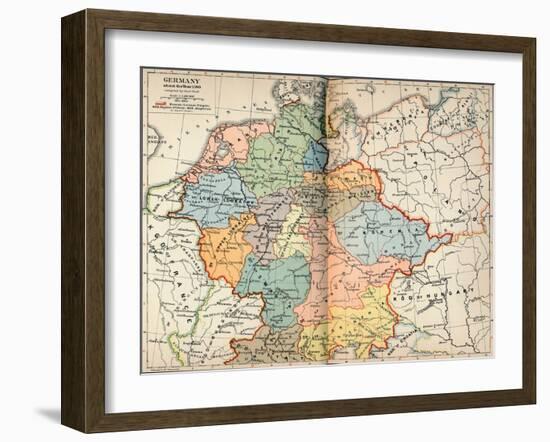 Germany about the Year 1000, c1906, (1907)-Karl Wolf-Framed Giclee Print