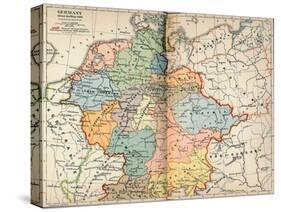 Germany about the Year 1000, c1906, (1907)-Karl Wolf-Stretched Canvas