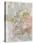 Germany And Northern Italy During Thirty Years War, Old Map-marzolino-Stretched Canvas