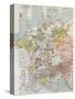 Germany And Northern Italy During Thirty Years War, Old Map-marzolino-Stretched Canvas