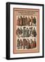 Germany Attires Itself in the Germanic XVII Century-Friedrich Hottenroth-Framed Art Print