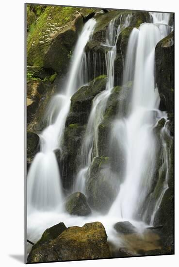Germany, Baden-W?rttemberg, Black Forest, Grobbach, Geroldsau Waterfall-Andreas Keil-Mounted Photographic Print