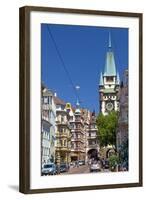 Germany, Baden-WŸrttemberg, Breisgau, Freiburg, Old Town, Martinstor-Chris Seba-Framed Photographic Print