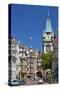 Germany, Baden-WŸrttemberg, Breisgau, Freiburg, Old Town, Martinstor-Chris Seba-Stretched Canvas