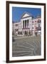 Germany, Baden-WŸrttemberg, Karlsruhe, Marketplace, City Hall, Stone Mosaic-Chris Seba-Framed Premium Photographic Print