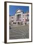 Germany, Baden-WŸrttemberg, Karlsruhe, Marketplace, City Hall, Stone Mosaic-Chris Seba-Framed Photographic Print