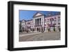 Germany, Baden-WŸrttemberg, Karlsruhe, Marketplace, City Hall, Stone Mosaic-Chris Seba-Framed Photographic Print