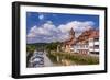 Germany, Baden-WŸrttemberg, Main-Tauber-Region, Wertheim, Tauberufer-Udo Siebig-Framed Photographic Print