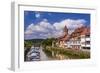 Germany, Baden-WŸrttemberg, Main-Tauber-Region, Wertheim, Tauberufer-Udo Siebig-Framed Photographic Print