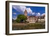 Germany, Baden-WŸrttemberg, Main-Tauber-Region, Wertheim, Tauberufer-Udo Siebig-Framed Photographic Print