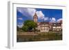 Germany, Baden-WŸrttemberg, Main-Tauber-Region, Wertheim, Tauberufer-Udo Siebig-Framed Photographic Print