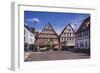 Germany, Baden-Wurttemberg, Metropolregion Stuttgart, Kirchheim Unter Teck, Marketplace-Udo Siebig-Framed Photographic Print