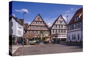 Germany, Baden-Wurttemberg, Metropolregion Stuttgart, Kirchheim Unter Teck, Marketplace-Udo Siebig-Stretched Canvas