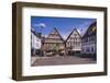 Germany, Baden-Wurttemberg, Metropolregion Stuttgart, Kirchheim Unter Teck, Marketplace-Udo Siebig-Framed Photographic Print