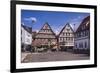 Germany, Baden-Wurttemberg, Metropolregion Stuttgart, Kirchheim Unter Teck, Marketplace-Udo Siebig-Framed Photographic Print