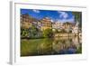 Germany, Baden-Wurttemberg, Neckartal (Neckar Valley), TŸbingen, Neckar Front-Udo Siebig-Framed Photographic Print